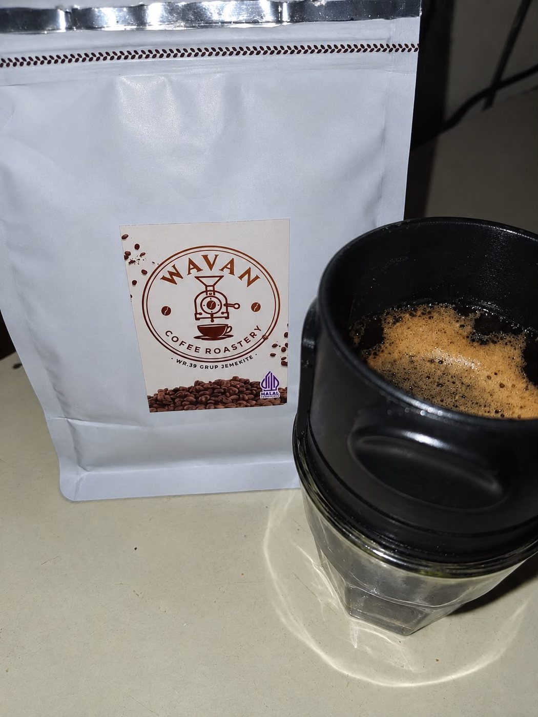 Kopi Robusta Lampung Grosir - Biji Sangrai - jual kopi robusta biji sangrai Wavan Coffee Lampung
